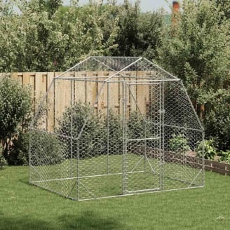 Clôture Mobile Pour Poules, 15m 20m 30m 50m X 90cm, Clôture De Délimitation, Filet A Mailles Serrées, Barrière, Clôture À Brancher, Clôture Pour Chats, Clôture De Jardin Pour Cour Camping Maison (15m