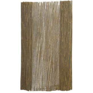 Canisse Bambou AUBRY GASPARD - 1,5x5m - Occultation Partielle - Naturel - Pour Jardin/Balcon - Montage Facile