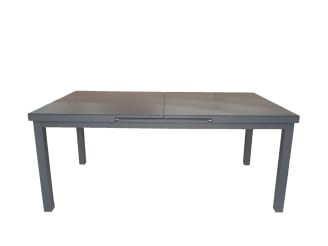 Ecloz - Ecloz - Table extensible Graphit L.180/240 x l.100 x H.76 cm