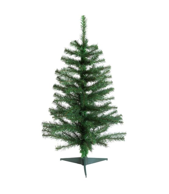 Sapin de Noël artificiel Vert 2 tons H 100 cm Jardiland
