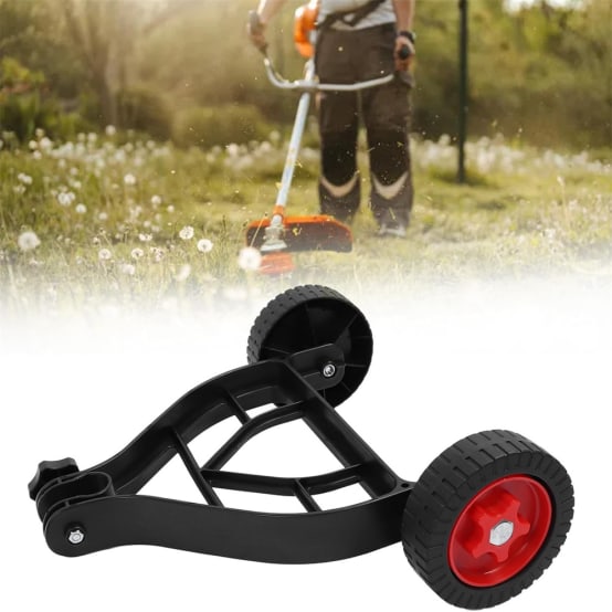 Roue De Tondeuse à Gazon Universelle Haut De Gamme, Support