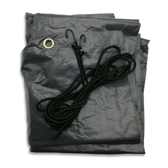 Bâche Remorque 180 X 130 X 10 Cm - Toile PVC étanche 640 G/m² Gris - Fabrication