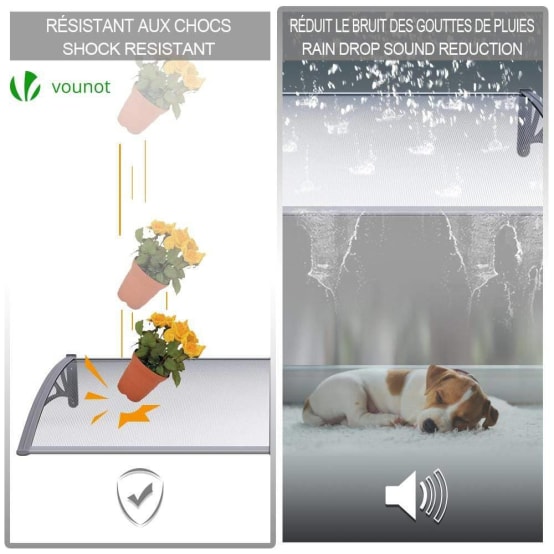 Auvent De Porte D'entrée Auvent De Porte Et Fenêtres Auvent Extérieur