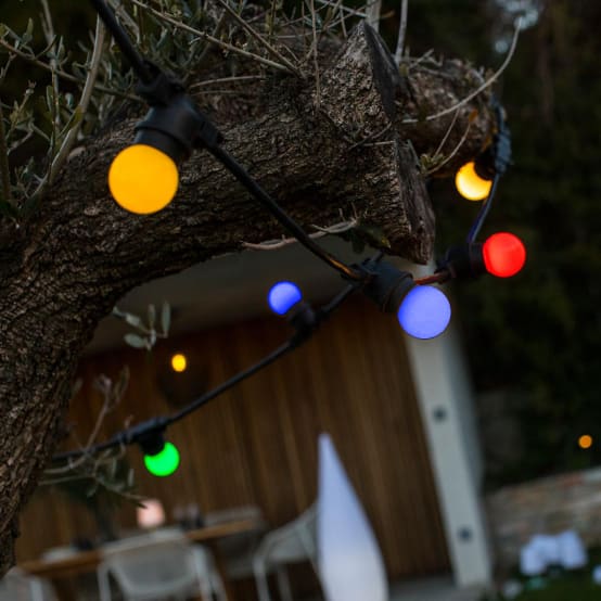 Guirlande LED En Tube Multicolore 18 Mètres, Deco Noel Pas Cher