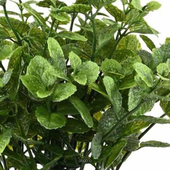 Menthe artificielle en pot pour extérieur H 25 cm Jardiland