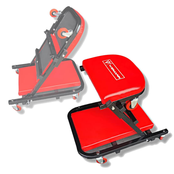 Chariot De Mécanicien 6 Roues 120/150kg 2en1 Scheppach