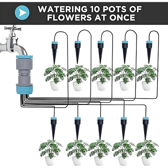Système D'irrigation Goutte à Goutte 226FT, Système D'irrigation Pour