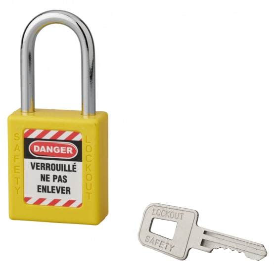 Cadenas De Consignation 40 Anse 76mm Jaune MV A3