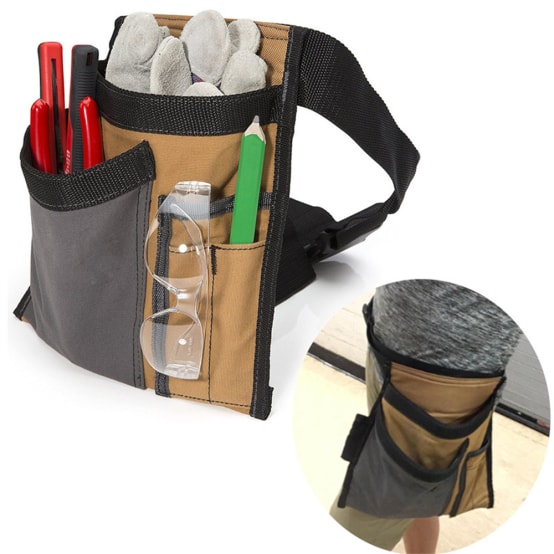 INGCO Sac à Outils De 40,6 Cm Avec 16 Poches à Large Ouverture