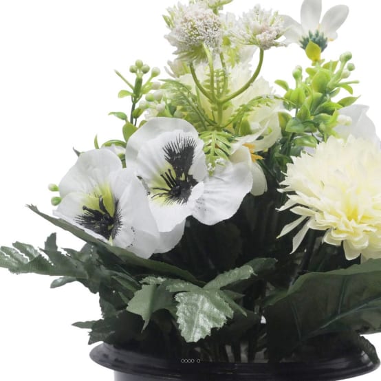 Générique Chrysanthèmes Artificiels,Fleurs Résistantes Aux UV Pour