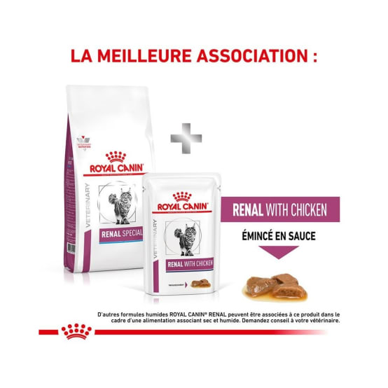 Renal Special Royal Canin Renal Cat 4kg Croquettes Chat VETERINARY