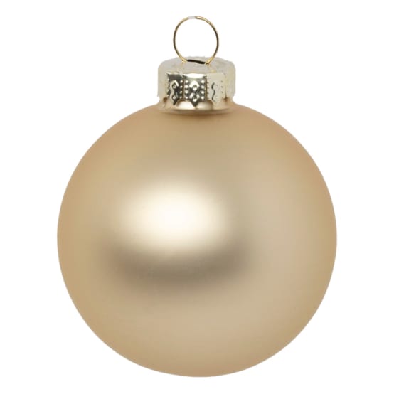 Lot De 12 Boules De Noël En Verre (D100 Mm) Rêverie Bordeaux