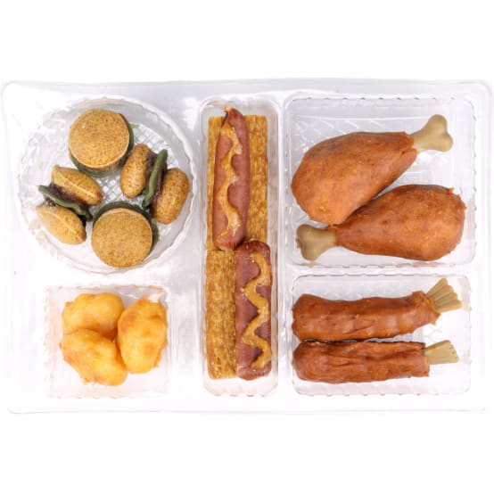 Flamingo - Friandises Fast Food Boîte à emporter 260 g pour chien ...