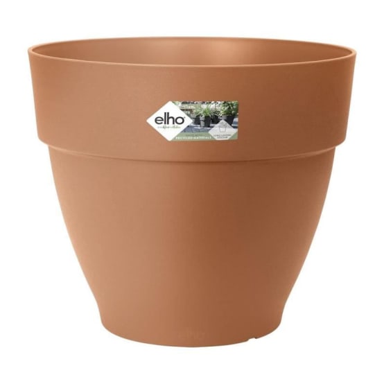 Garronda Pots Horticulture Ronds Pots Pour Culture De Plants De Plantes Et Fleurs GD-0025 (1 Pièces Noir, ⌀ 11cm H=9cm