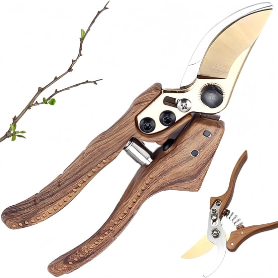 Sécateur à Contre-lame En Acier Inoxydable - Lee Valley Tools