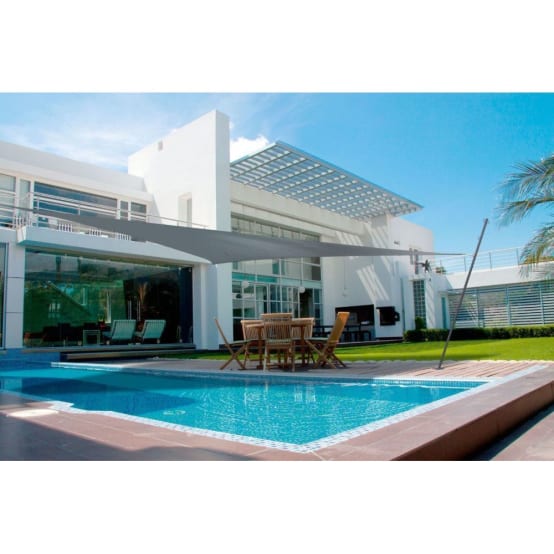 Mat Incliné Pour Voile D'ombrage - Gamm Vert