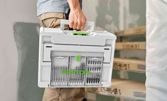 Coffret de forets hélicoïdaux BKS SYS3 D3 8 K CE/W FESTOOL 577395