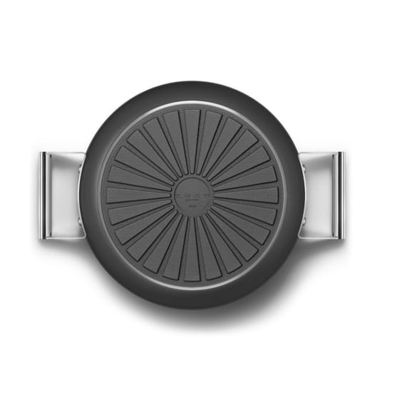 Sauteuse noir mat 28cm + couvercle DPF2812BLM Smeg - Jardiland