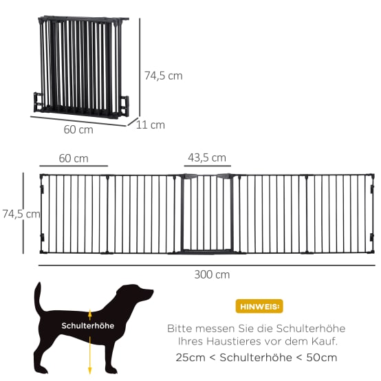 Lot De 2 Panneaux De Clôture Invisibles Pour Chien 30,5 X 15,2 Cm En