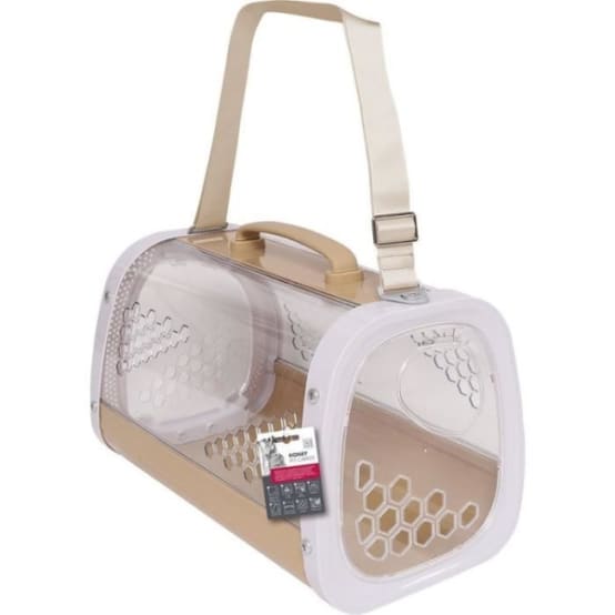 Sac transport chat chien 59,1x38,1x35,4 cm- Mpets HONEY Café