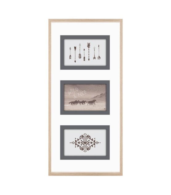 Cadres Photos Pêle Mêle Multivues Ivoire 5 Photo (s) 10x13