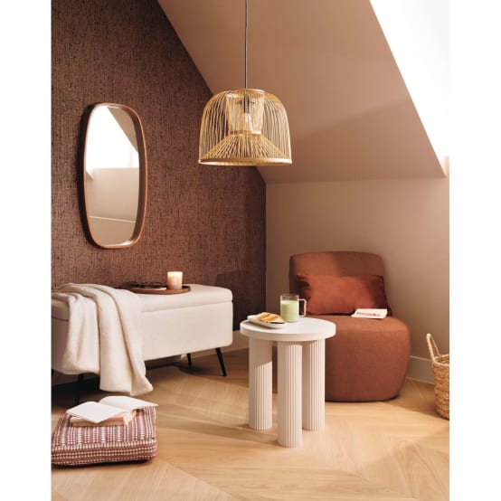 Bac De Rangement En Velours Motif Lion - Atmosphera - Conforama