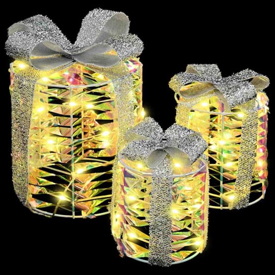 JINMING Lot De 10 Boîtes Cadeaux De 20,3 X 20,3 X 10,2 Cm Avec