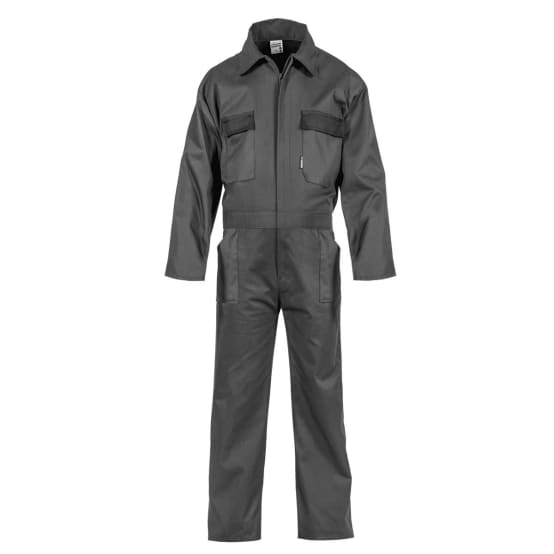 Combinaison de Travail poches Taille M Gris/Noir Polyester/Coton