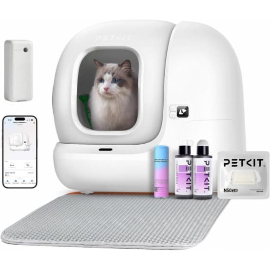Litière autonettoyante connectée PURAMAX 2 grande capacité – Petkit