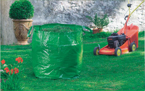 GREENBAG Sac déchets verts réutilisable avec poignéesVert 180L