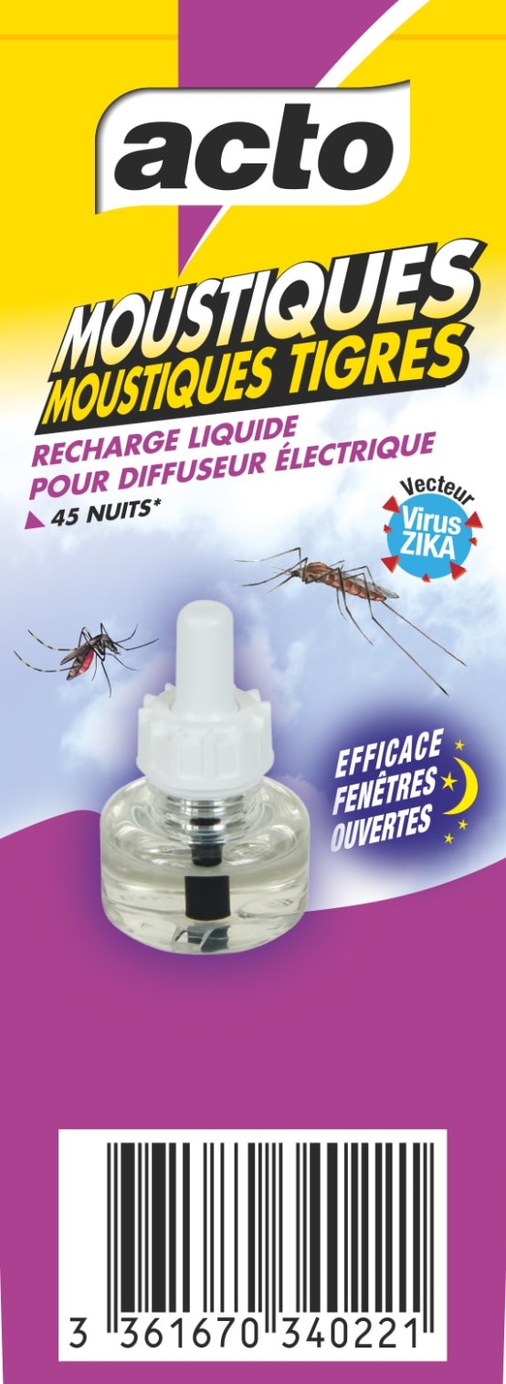 Liquide concentré anti moustique extérieur Acto 500 ml
