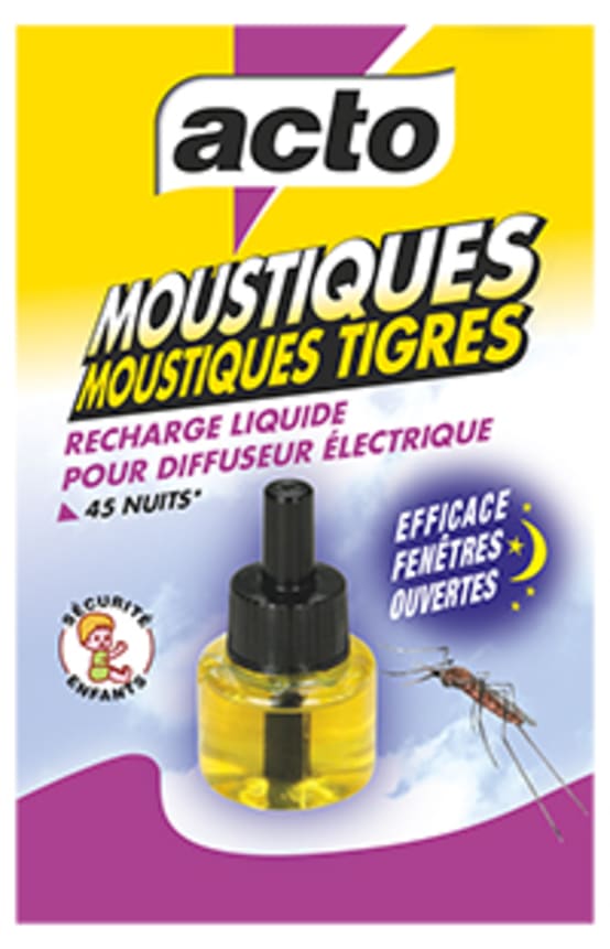Lot 3 recharges Atrakta pour anti-moustiques tigres Mosquito