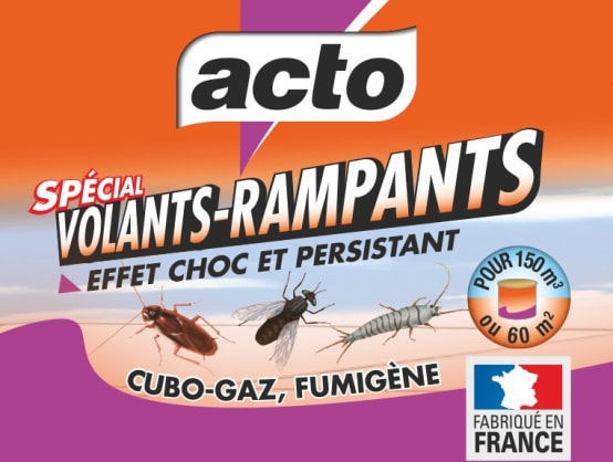 Acto - Fumigène Cubo Gaz 80 g - Jardiland