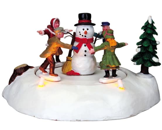Noël bonhomme de neige décoration Noël Table Statue collection