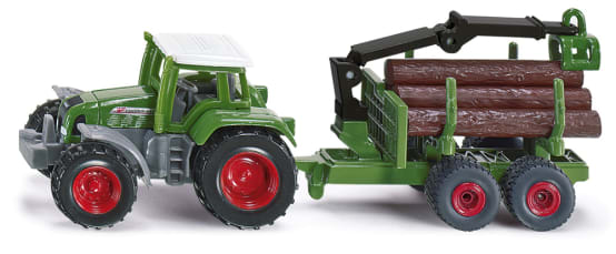 Siku - Tracteur Fendt avec remorque L.14,7 x l.3,8 x H.9,6 cm