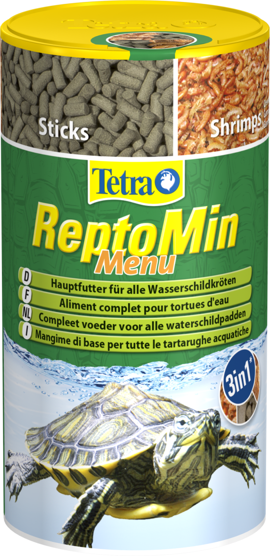 Alimentation Reptomin Sticks pour tortue d'eau : 250ml