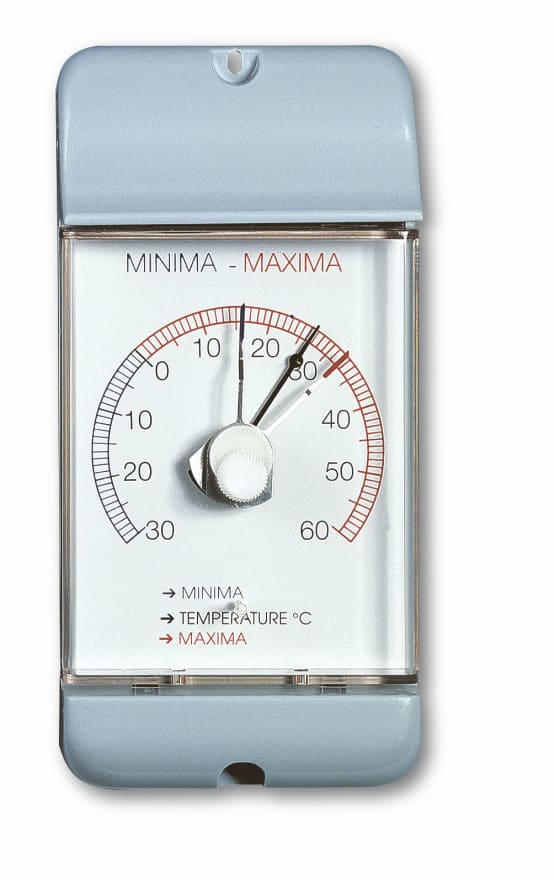 Thermomètre électronique MINI-MAXI blanc