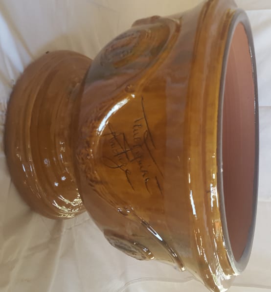 Vase Anduze coupe flamme L.48 x l.66 x H.48 cm Jardiland