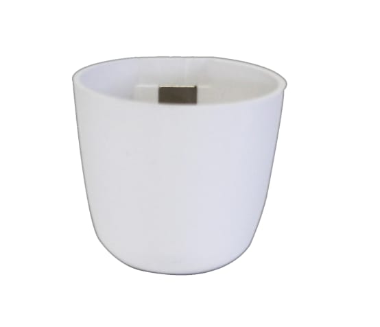 KalaMitica – Boule Magnétique Ø 15 cm – Cache-Pot ou Porte-Objets avec  Magnet pour Tableau Magnétique Mural – Blanc