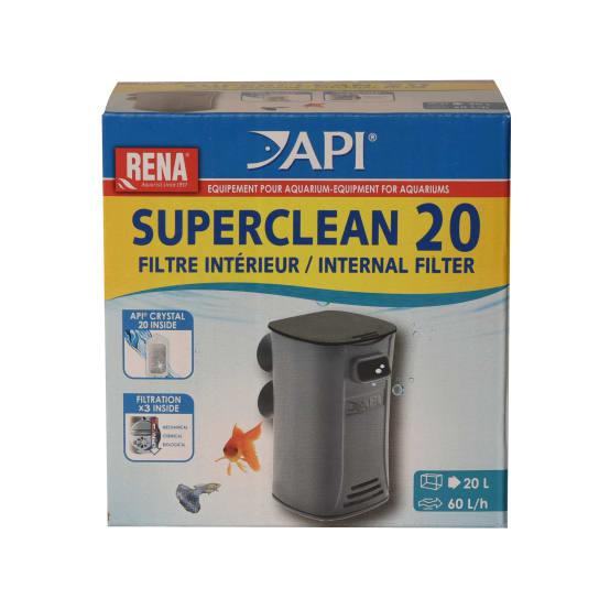 Filtre pour aquarium API RENA Superclean 20 - Jardiland