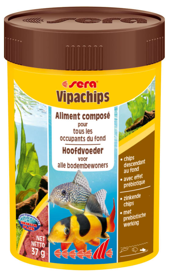 Sera Vipachips Nature chips pour poissons de fond