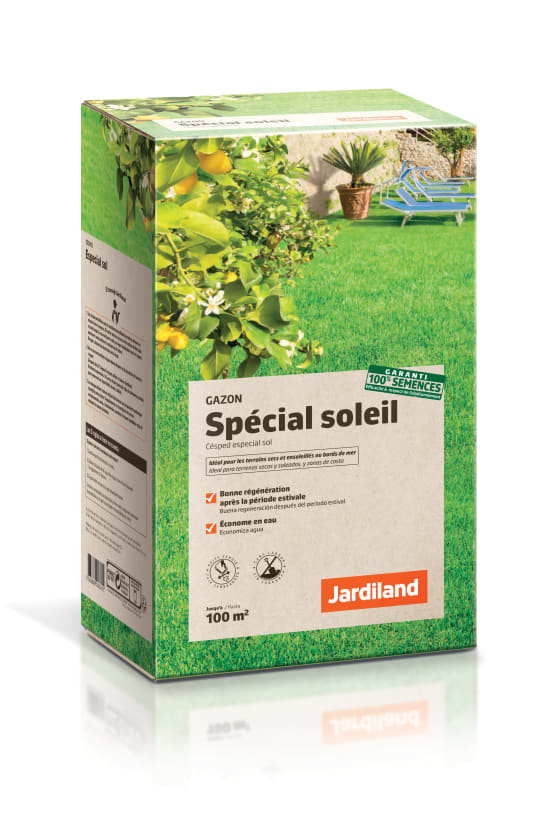Gazon spécial soleil Jardiland jusqu'à 100 m2 Jardiland