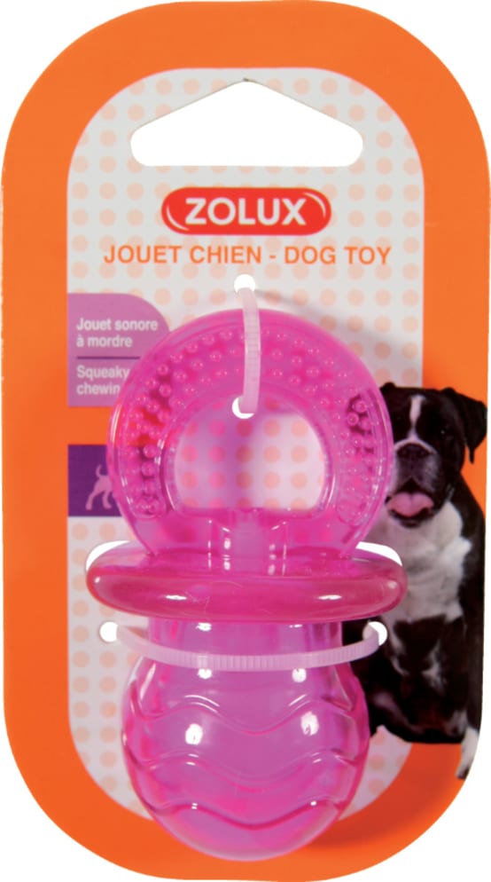 Zolux - Jouet peluche sonore Firmin le lapin pour chien H.10 cm - Jardiland
