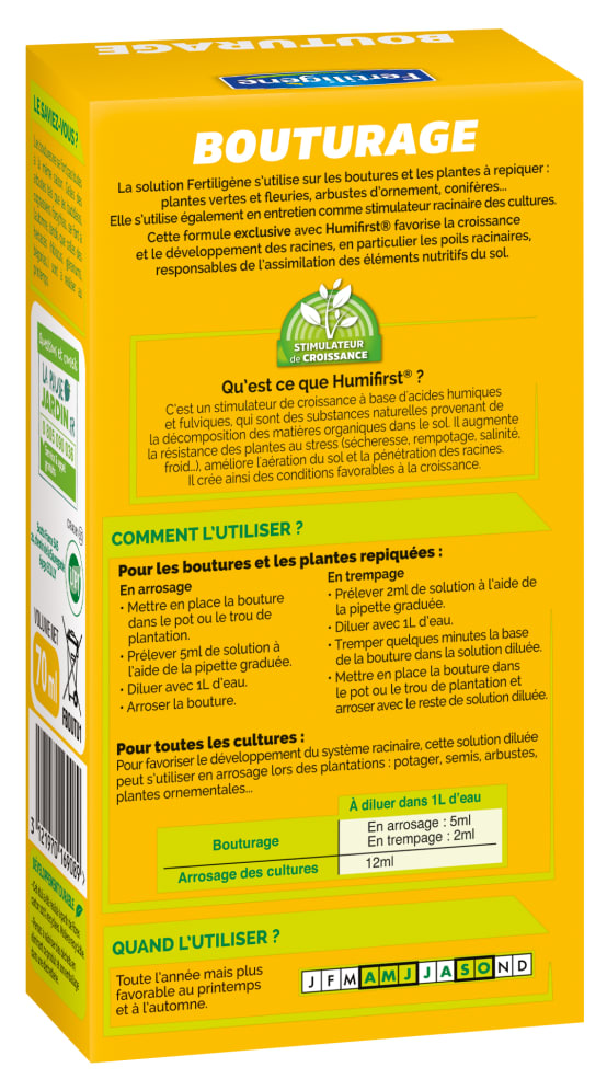 Fertiligène - Bouturage 70 ML avec pipette doseuse - Image 2