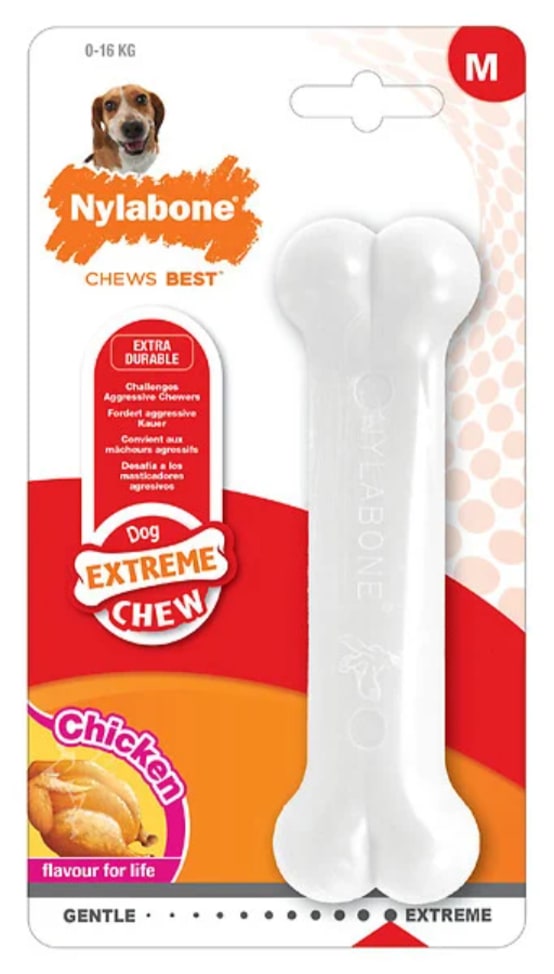 Os à mâcher pour chien poulet NYLABONE Jardiland