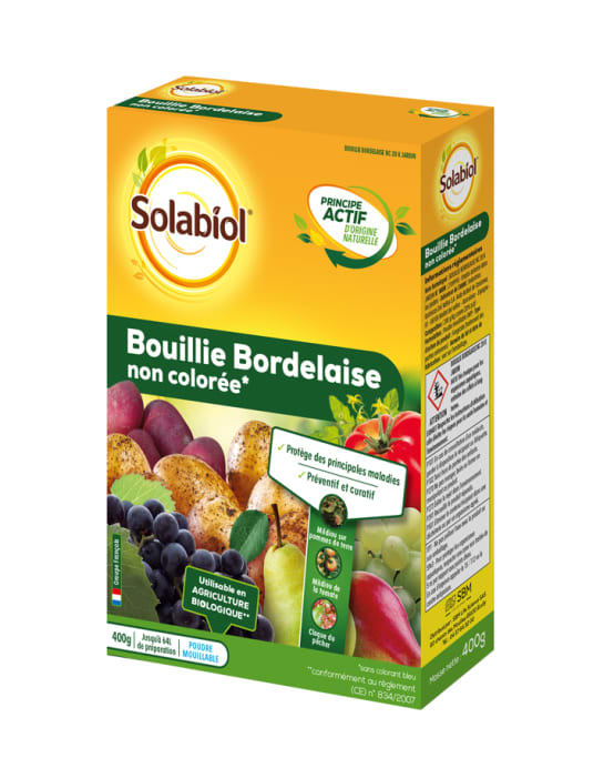Bouillie bordelaise : fongicide préventif et curatif