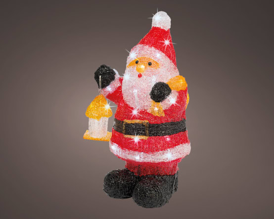 Achetez en gros Décorations De Noël Led Maison Lumineuse Père Noël