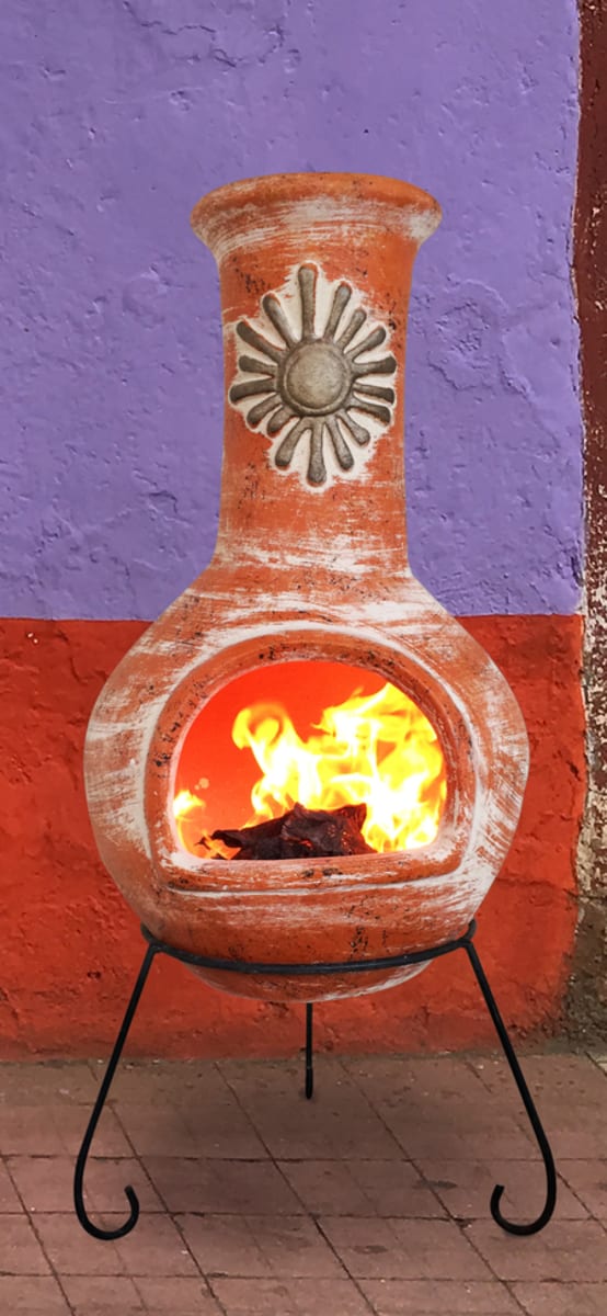 Grille BBQ pour cheminée mexicaine XL Gardeco - Jardiland