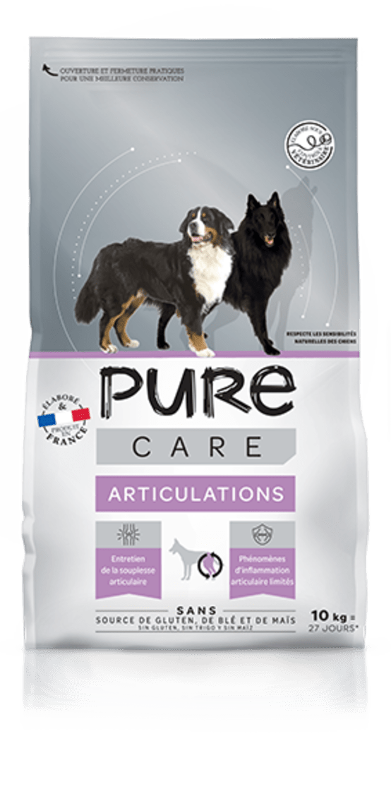 Pure Croquettes pour chien articulation 10 kg Jardiland