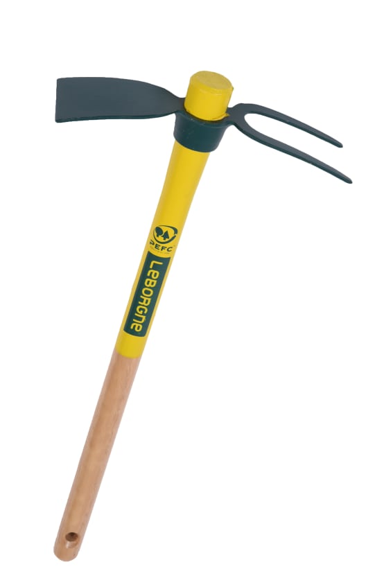 Juego De Herramientas De Jardinería Manuales - Pala, Rastrillo, Horca, Azada, Bordeadora, De Acero Al Carbono